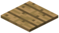 Minecraft wooden pressure plate.png