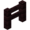 Minecraft nether brick fence.png